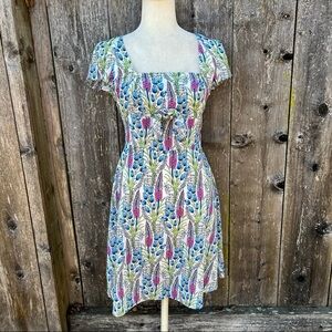 Molly Bracken White Floral Dress - Size XS